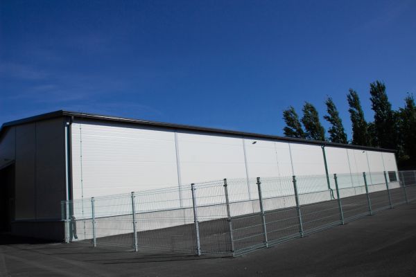 Warehouse Gutter Installation in Bloomington