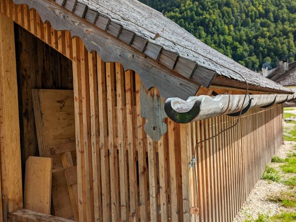 Wood Gutter Repair in Bloomington